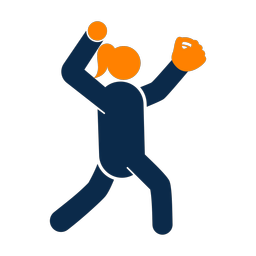 Softball Pitcher - Female | Round | 2 Colored | v1