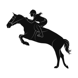 Horse Jumping - Female | Promax | Silhouette | v1