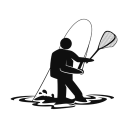 Fly Fishing - Male | Strike | Silhouette | v1