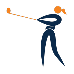Golf - Female | Motion | 2 Colored | v1