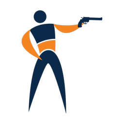 Pistol Shooting - Male | Motion | 2 Colored | v1