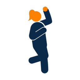 Cricket Bowler - Female | Round | 2 Colored | v1