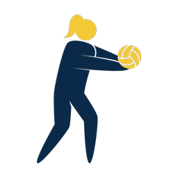 Volleyball - Female | Strike | 2 Colored | v5