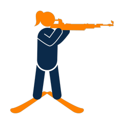 Biathlon - Female | Round | 2 Colored | v1