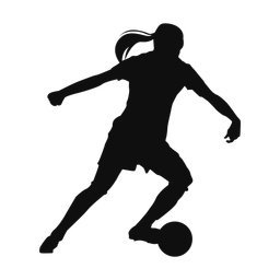 Soccer Player - Female | Classic | Silhouette | v1