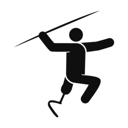Para Javelin Throw - Male | Round | Silhouette | v1