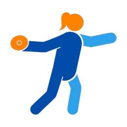 Discus Throw - Female | Round | 3 Colored | v1