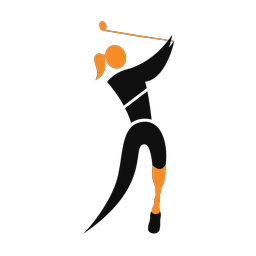Disability Golf - Female | Motion | 2 Colored | v1