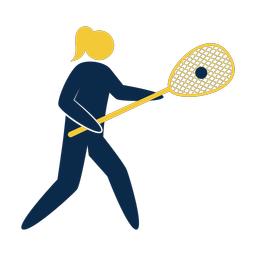Lacrosse Goalie - Female | Strike | 2 Colored | v1