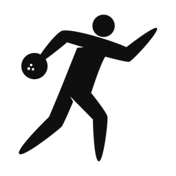 Bowling - Male | Strike | Silhouette | v3