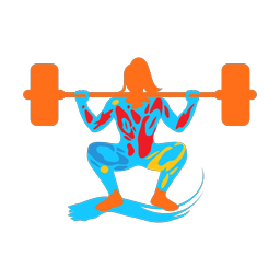 Power Lifter - Female | Splash | Colorful | v5