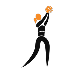Basketball - Female | Motion | 2 Colored | v5