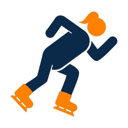 Speed Skating - Female | Round | 2 Colored | v5