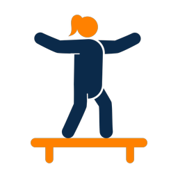 Balance Beam - Female | Round | 2 Colored | v1