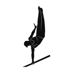 Horizontal Bar - Male | Promax | Silhouette | v1
