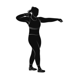 Shotput - Female | Promax | Silhouette | v1