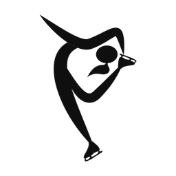 Figure Skating - Female | Motion | Silhouette | v2