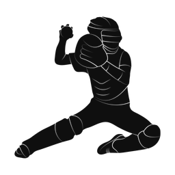 Softball Catcher - Female | Promax | Silhouette | v2