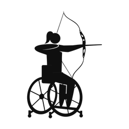 Para Archery - Female | Strike | Silhouette | v1