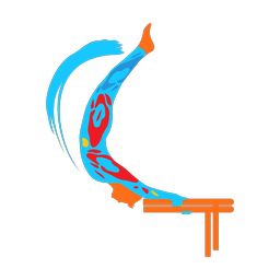 Parallel Bars - Male | Splash | Colorful | v4