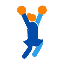 Cheerleader - Female | Round | 3 Colored | v2