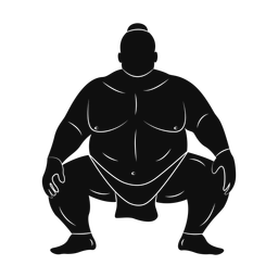 Sumo Wrestling - Male | Promax | Silhouette | v6