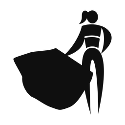 Matador - Female | Motion | Silhouette | v1