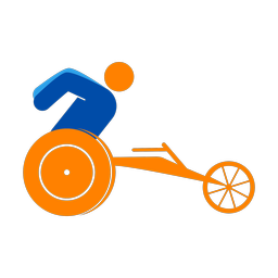 Wheelchair Racing - Male | Round | 3 Colored | v1