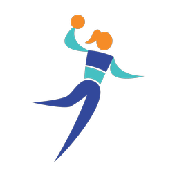 Handball - Female | Motion | 3 Colored | v1