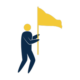 Marching Band Flag Performer - Male | Strike | 2 Colored | v1
