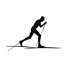 Cross Country Skiing - Male | Classic | Silhouette | v1