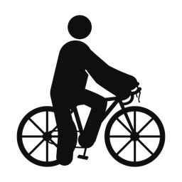 Cycling - Male | Round | Silhouette | v1
