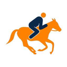 Horse Racing - Male | Round | 2 Colored | v1