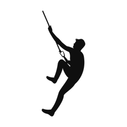 Mountain Climbing - Male | Classic | Silhouette | v1