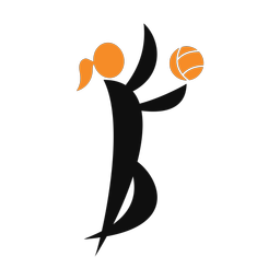 Volleyball - Female | Motion | 2 Colored | v4