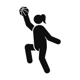 Basketball - Female | Round | Silhouette | v5