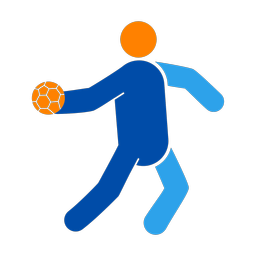 Handball - Male | Round | 3 Colored | v1