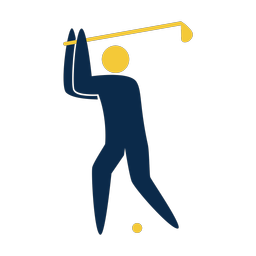 Golf - Male | Strike | 2 Colored | v4