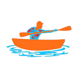 Kayak Racing - Male | Splash | Colorful | v1
