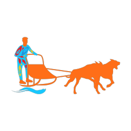 Sled Dog Racing - Male | Splash | Colorful | v1