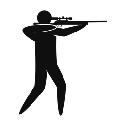 Hunting - Male | Strike | Silhouette | v1