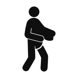 Rugby - Male | Round | Silhouette | v1
