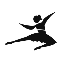 Ballet Dancing - Female | Motion | Silhouette | v5