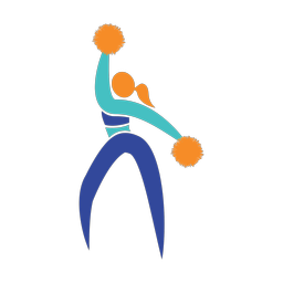 Cheerleader - Female | Motion | 3 Colored | v4