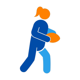 Rugby - Female | Round | 3 Colored | v1
