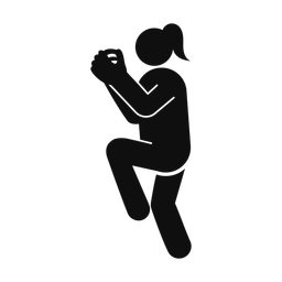 Softball Pitcher - Female | Round | Silhouette | v3