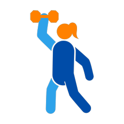 Cross Fit - Female | Round | 3 Colored | v2