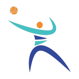 Volleyball - Male | Motion | 3 Colored | v1