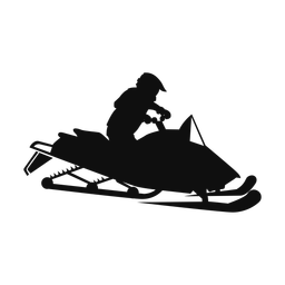 Snowmobile Racing - Male | Classic | Silhouette | v1