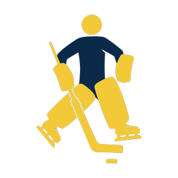 Ice Hockey Goalie - Male | Strike | 2 Colored | v1